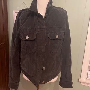Corduroy chocolate color jacket